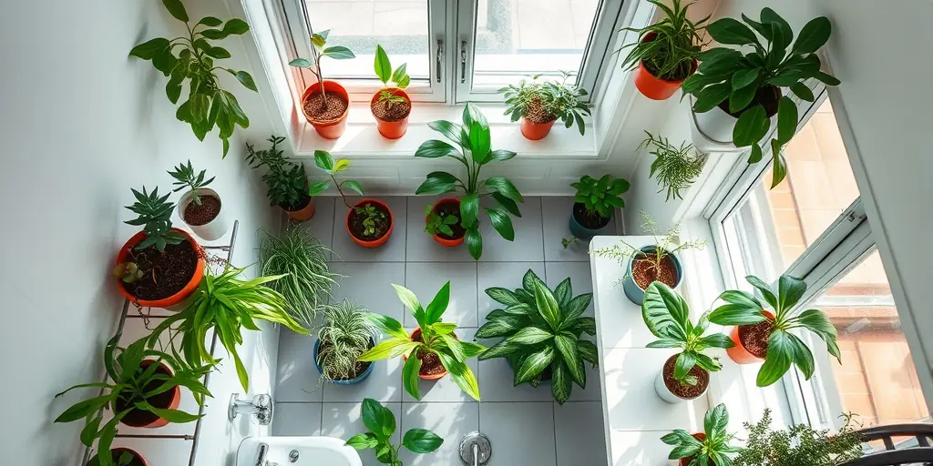 Grüne Oase: Pflanzen im Bad