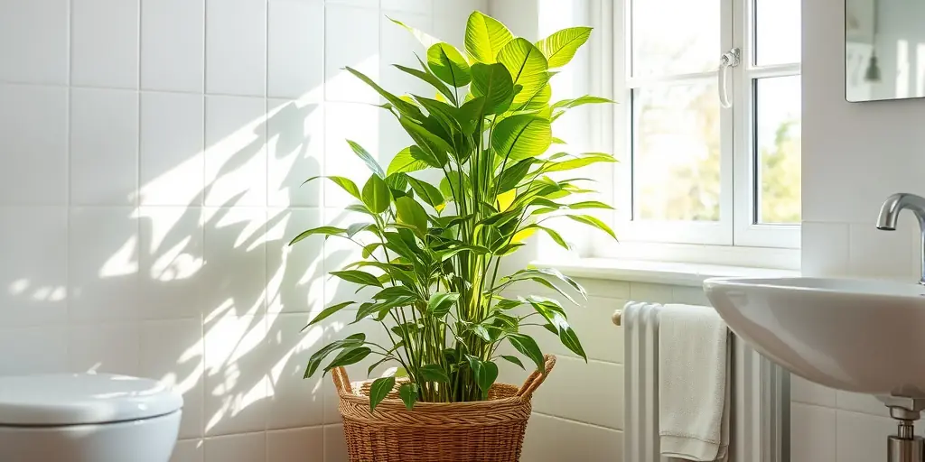 Grüne Oasen im Badezimmer