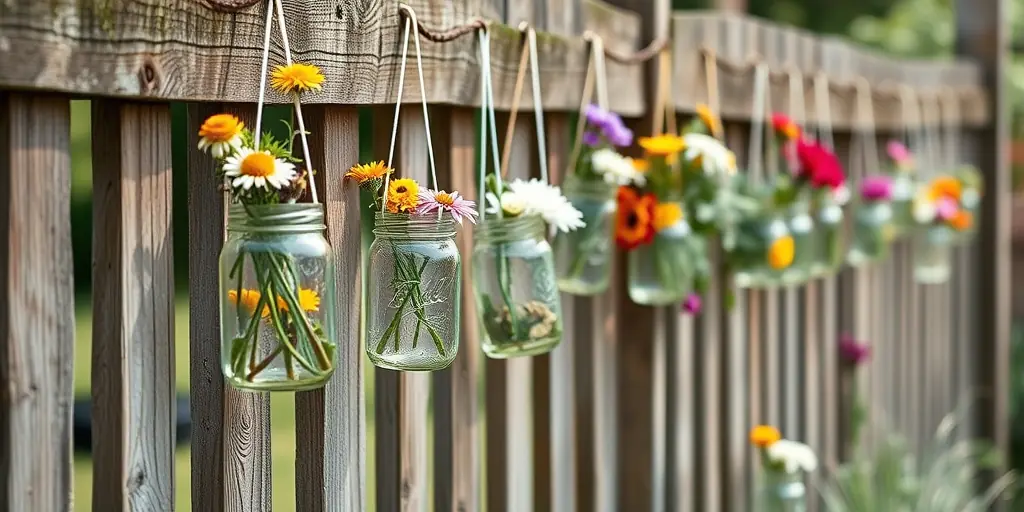 Hängende Blumentöpfe