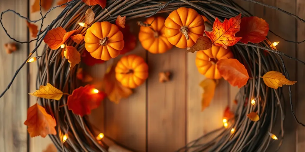 Halloween-Türkranz