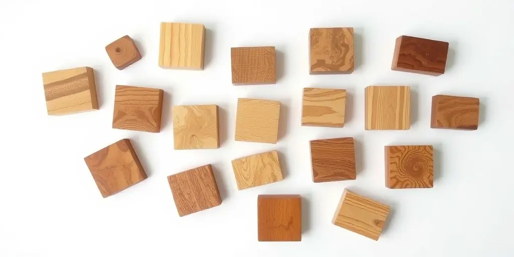 Holzart und Oberflächenbehandlung