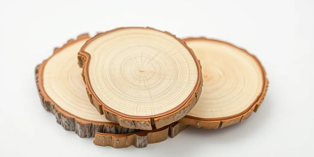 Holzscheiben als vielseitige Dekoration