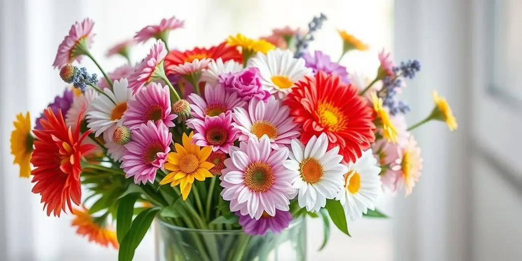 Klassisch elegant: Frische Blumen