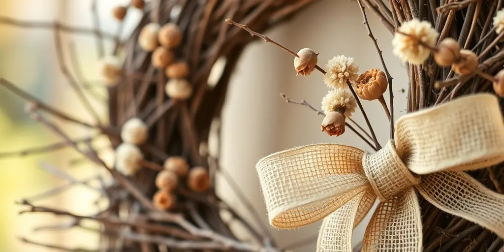 Kreative Dekoration: Von Naturmaterialien bis Lichterketten