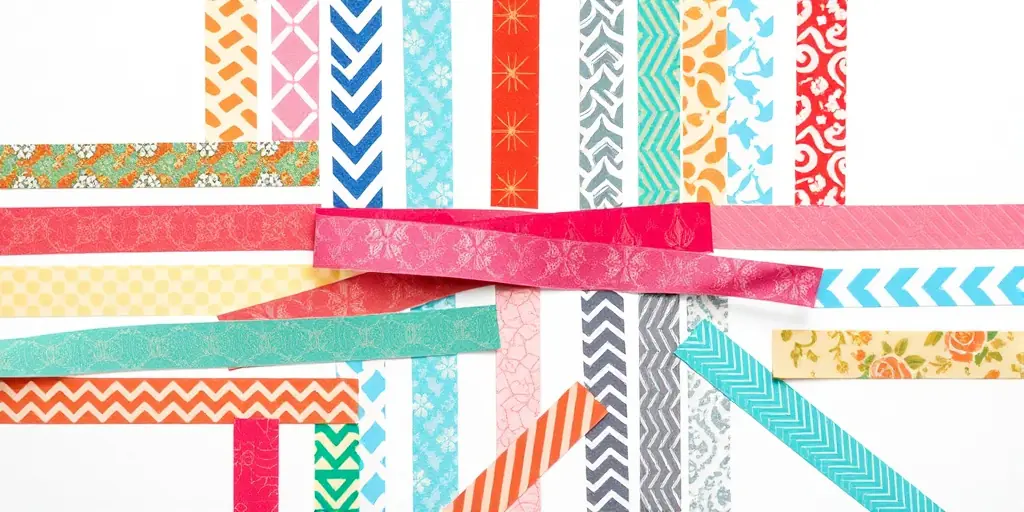 Kreative Wandgestaltung mit Washi Tape