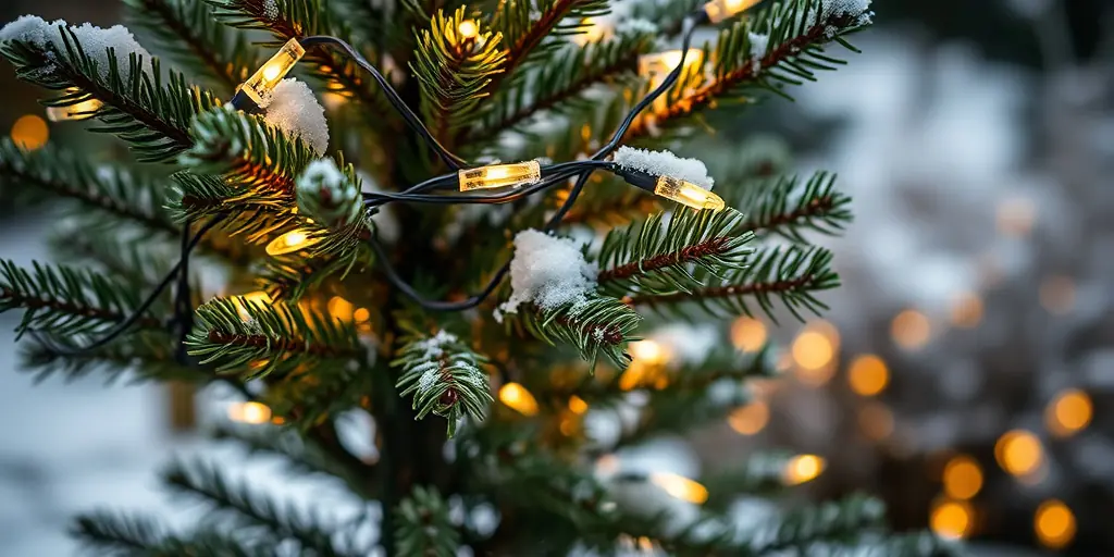 Lichterglanz im Garten