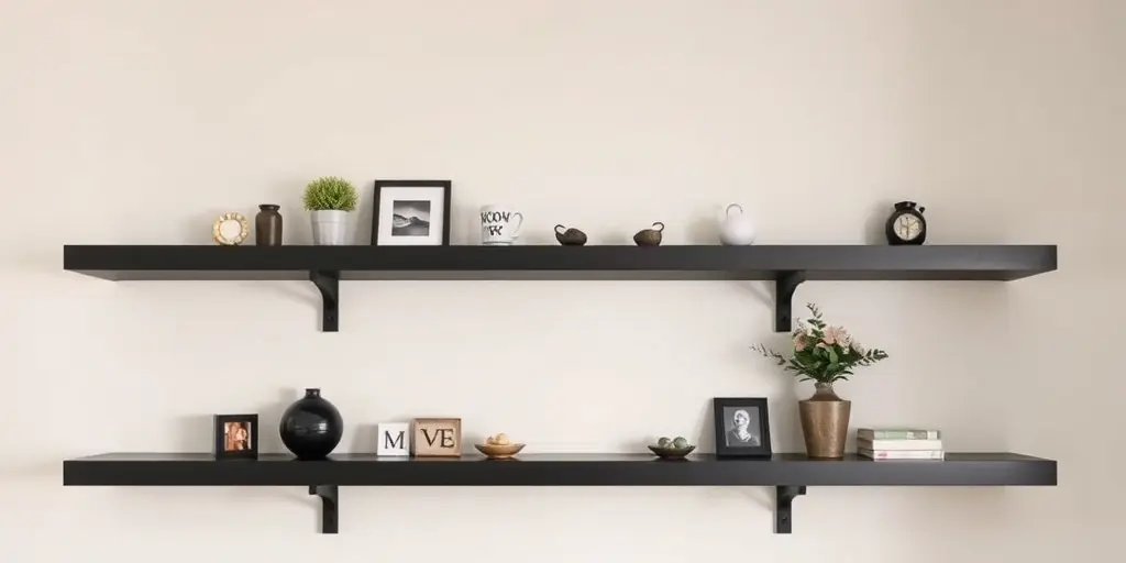 Mattschwarze Wandakzente setzen