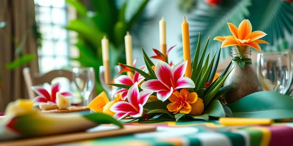 Mottoparty-Tischdeko: Kreativ und originell