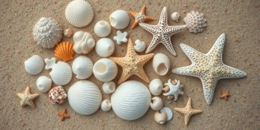 Muscheln und Seesterne: Die Schätze des Meeres