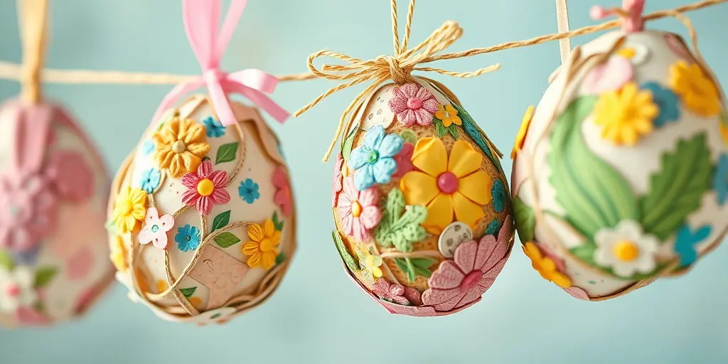 Nachhaltige Ostereier-Dekoration: Upcycling