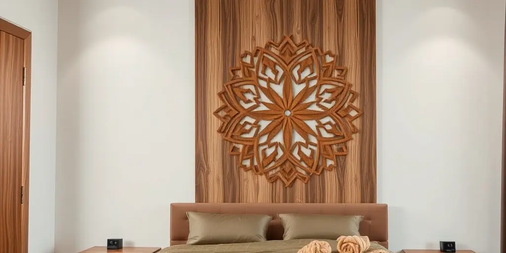 Natürliche Holz-Akzente