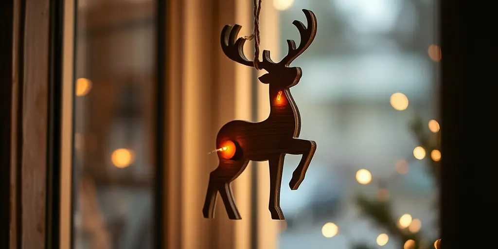 Natürliche Holzdekorationen