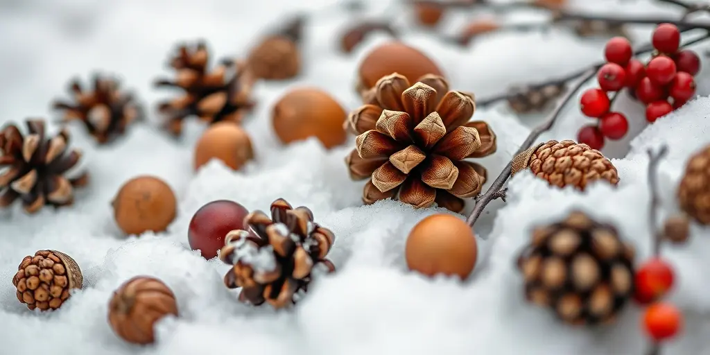 Natürliche Materialien verwenden