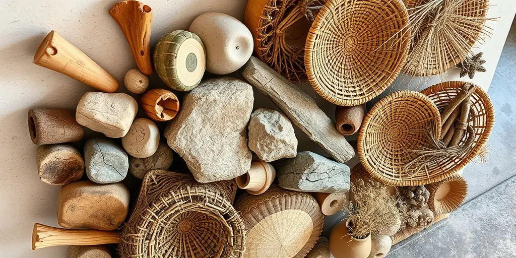 Natürliche Materialien: Wärme und Gemütlichkeit