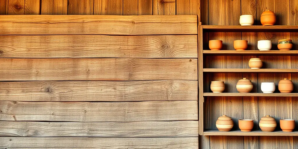 Natürlichkeit mit Holz