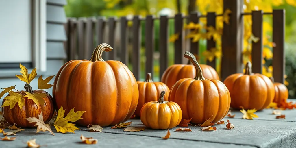 Outdoor-Deko: Herbst im Freien