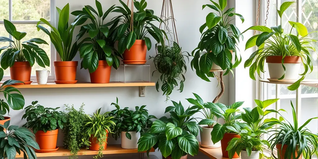Pflanzen für eine lebendige Atmosphäre