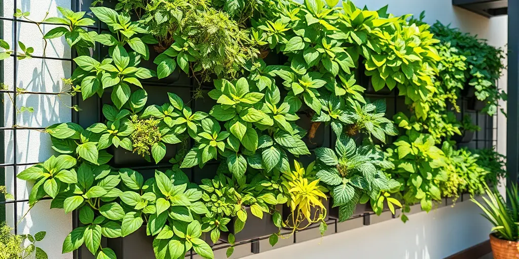 Pflanzen: Lebendige Wandgestaltung
