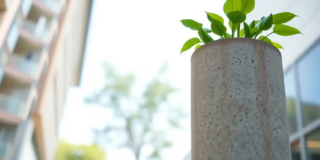 Pflanzgefäße aus Beton