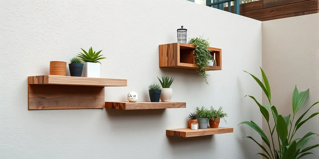 Praktische Wandregale und -boards