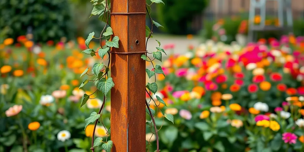 Rankhilfen und Obelisken
