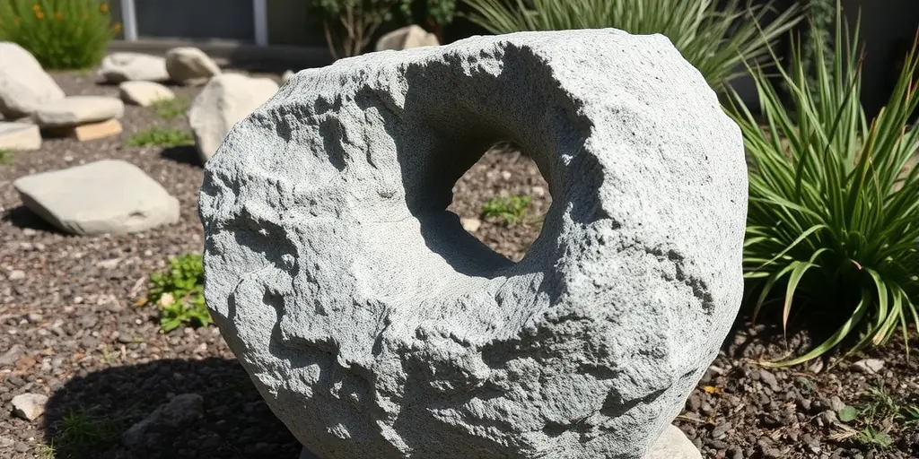 Robuste Schönheit: Stein