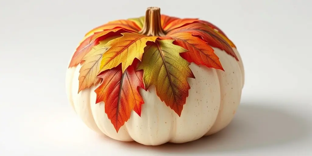 Serviettentechnik für Kürbisse