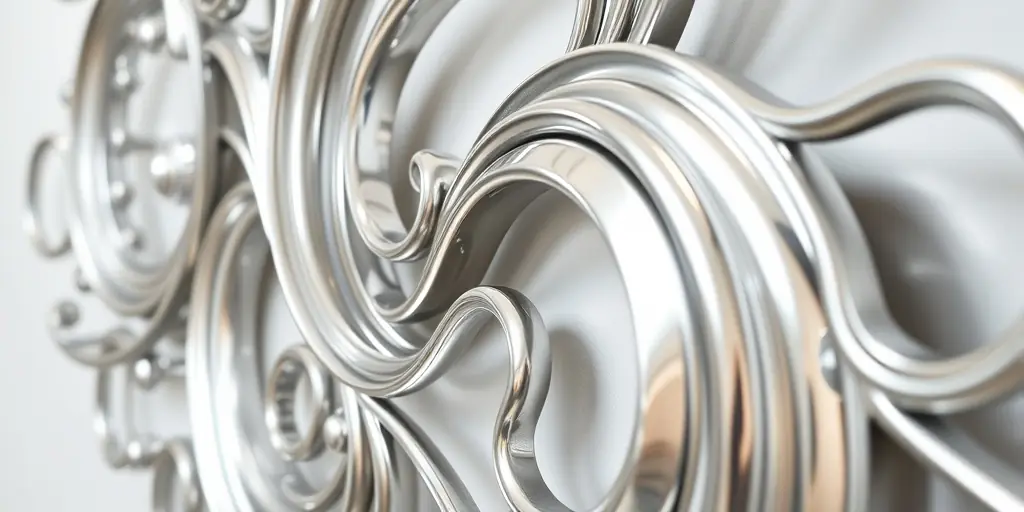 Silberne Eleganz