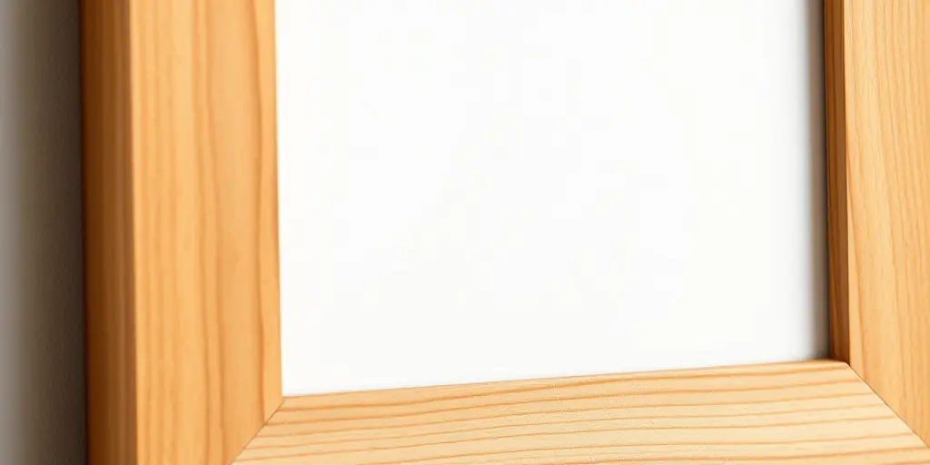 Stilvolle Holzbilderrahmen