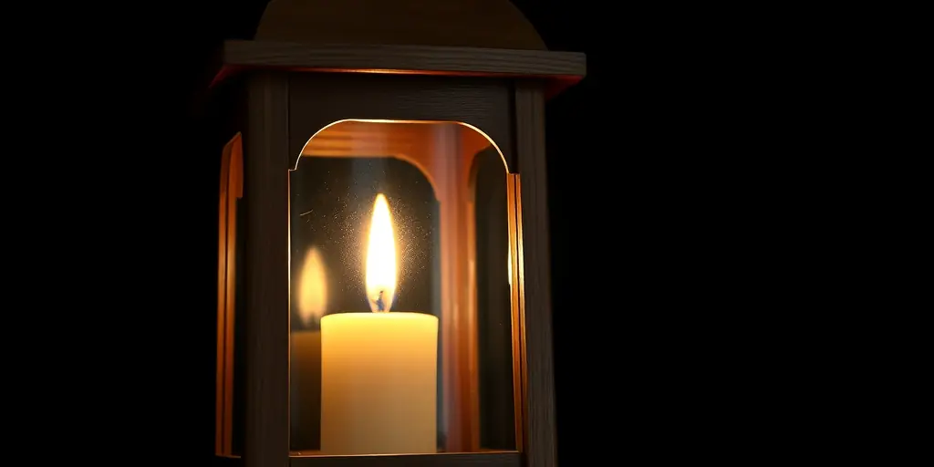 Stimmungsvolle Holzlaternen