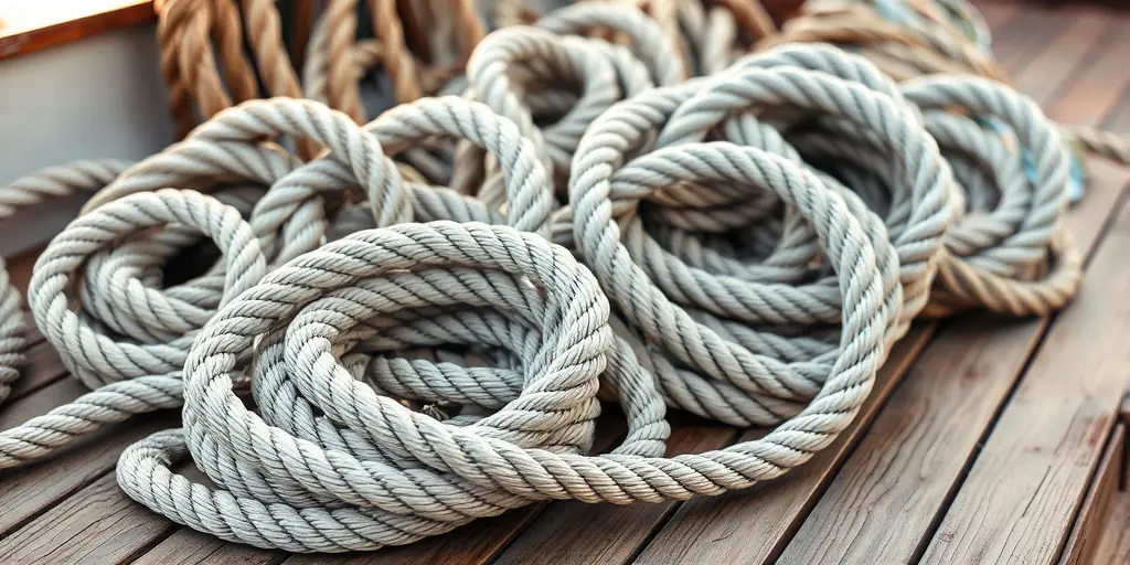 Taue und Seile: Maritime Details
