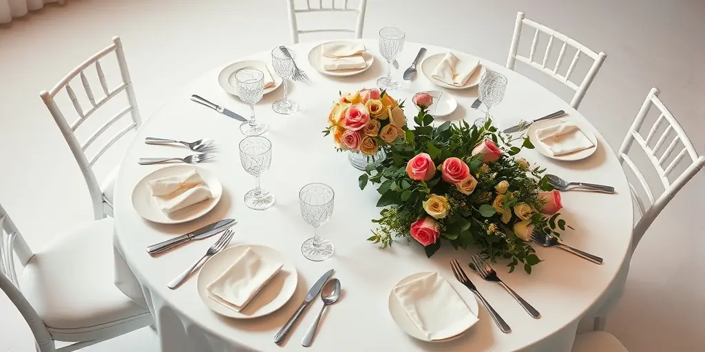 tischdeko-hochzeit-runde-tische
