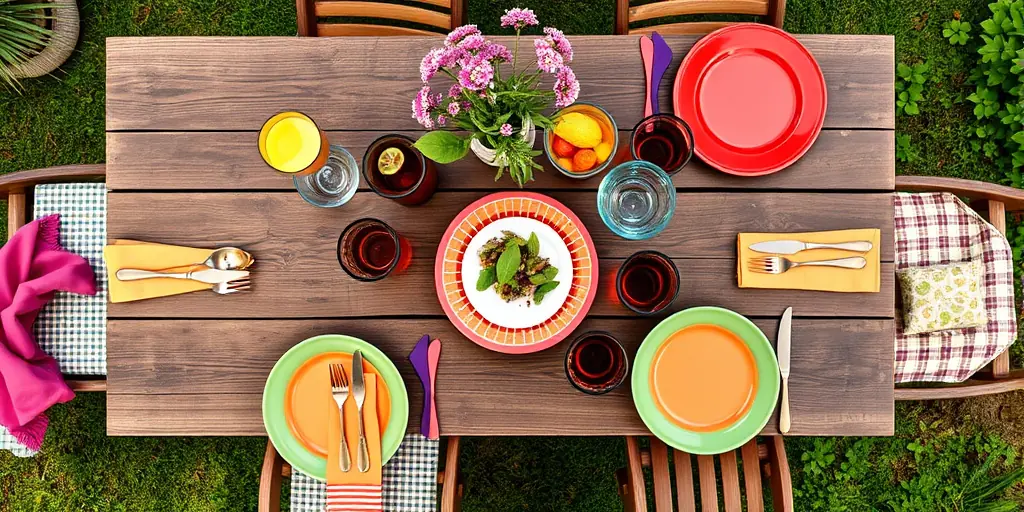 Tischdekoration: Festlich gedeckt