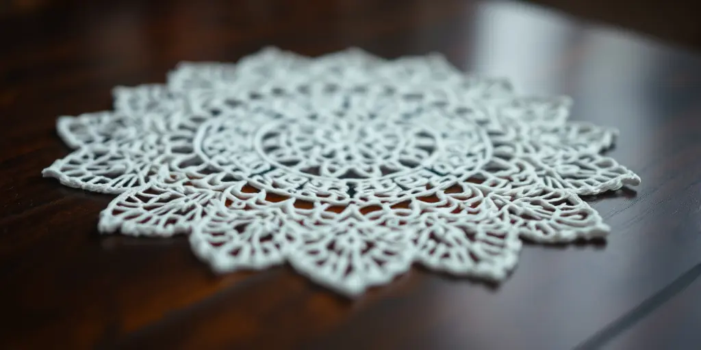 Tischlein deck dich: Gehäkelte Tischdeko