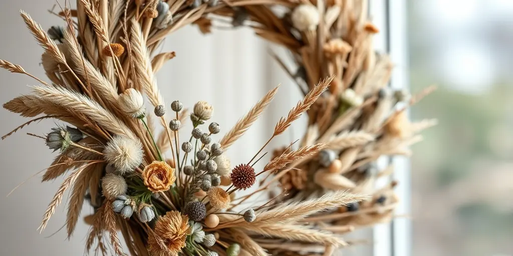 Trendmaterial Trockenblumen