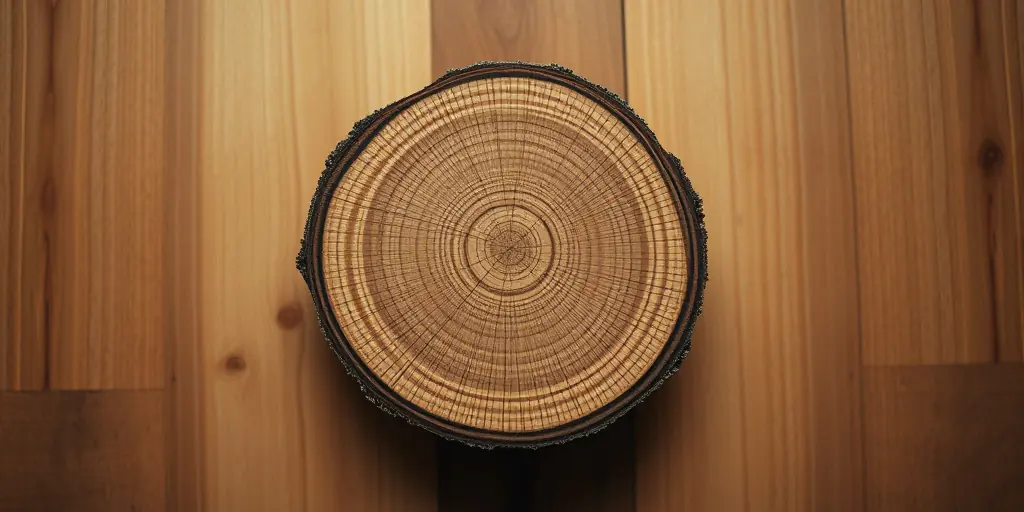 Vorbereitung des Baumstamms