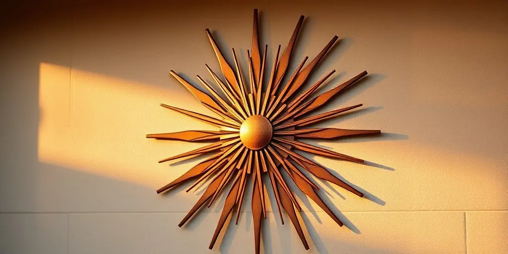 Wanddeko aus Metall: Moderne Wandgestaltung