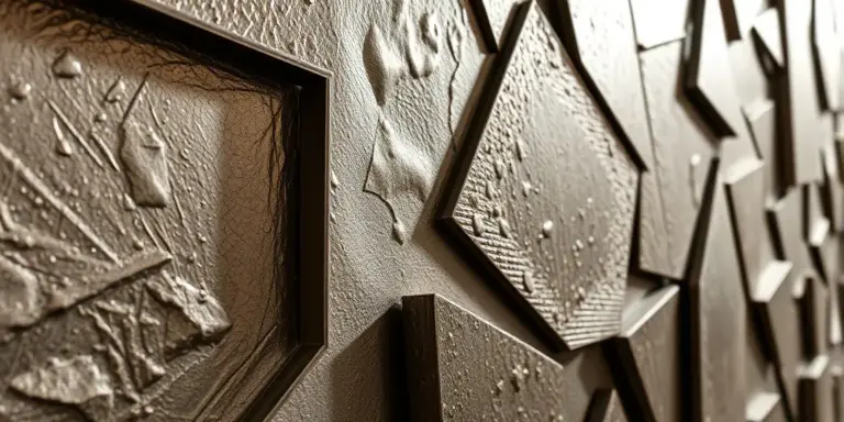 wanddeko-metall-modern