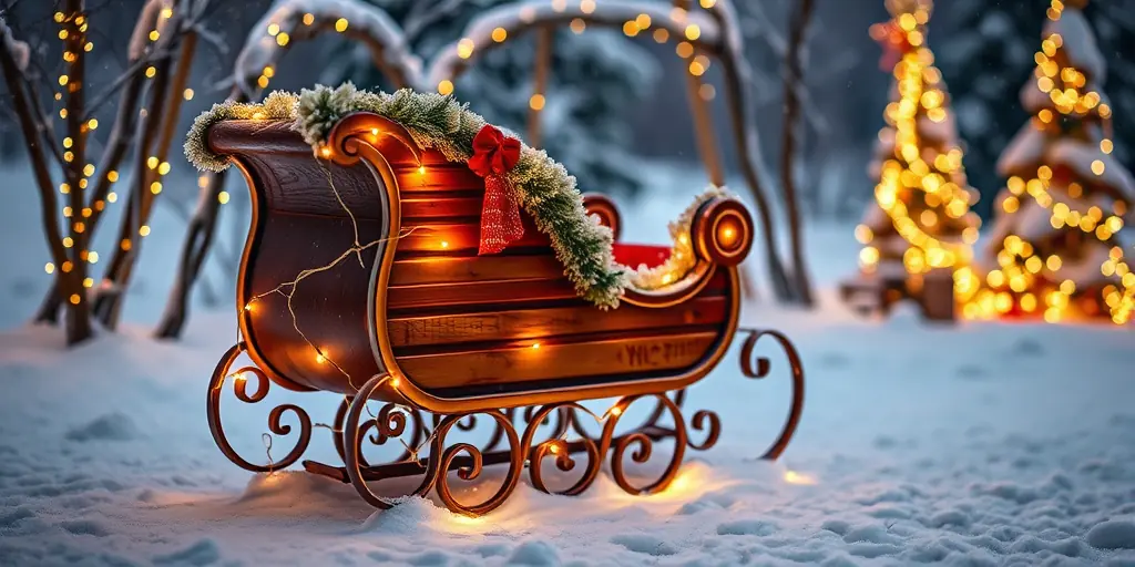 Weihnachtliche Beleuchtung