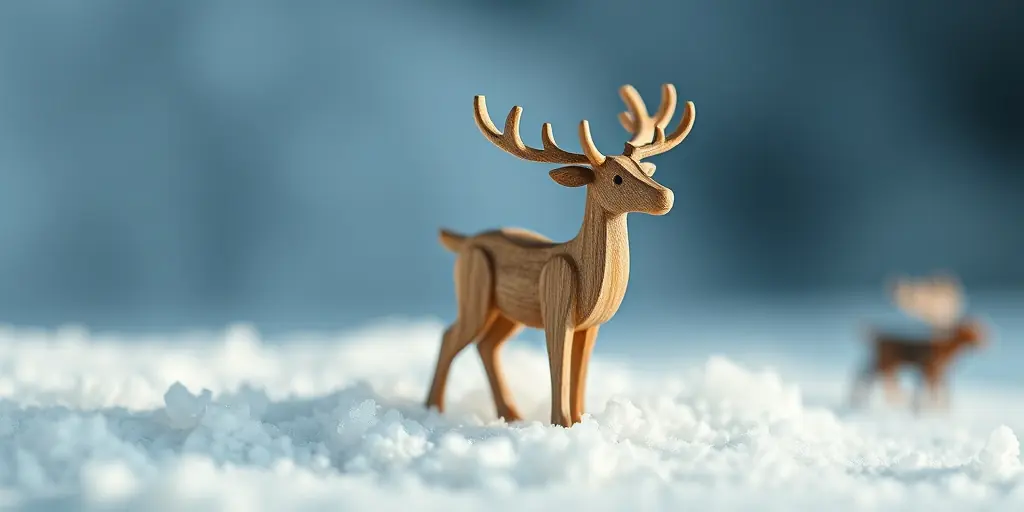 Weihnachtliche Holzfiguren