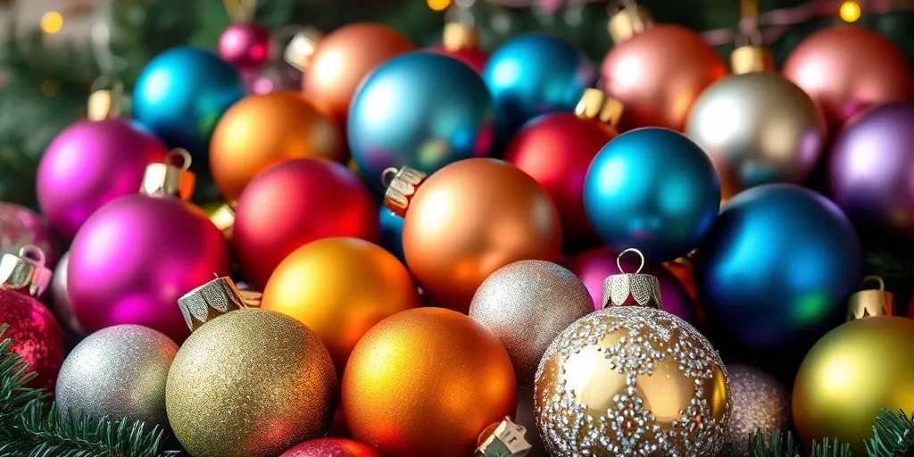 Weihnachtskugeln für festlichen Glanz