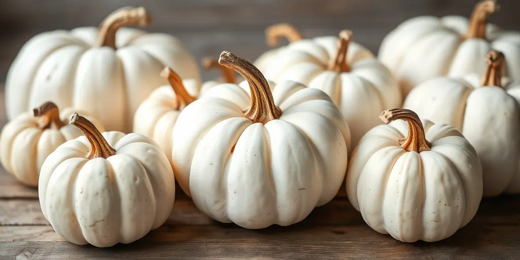 weisse-kuerbisse-deko