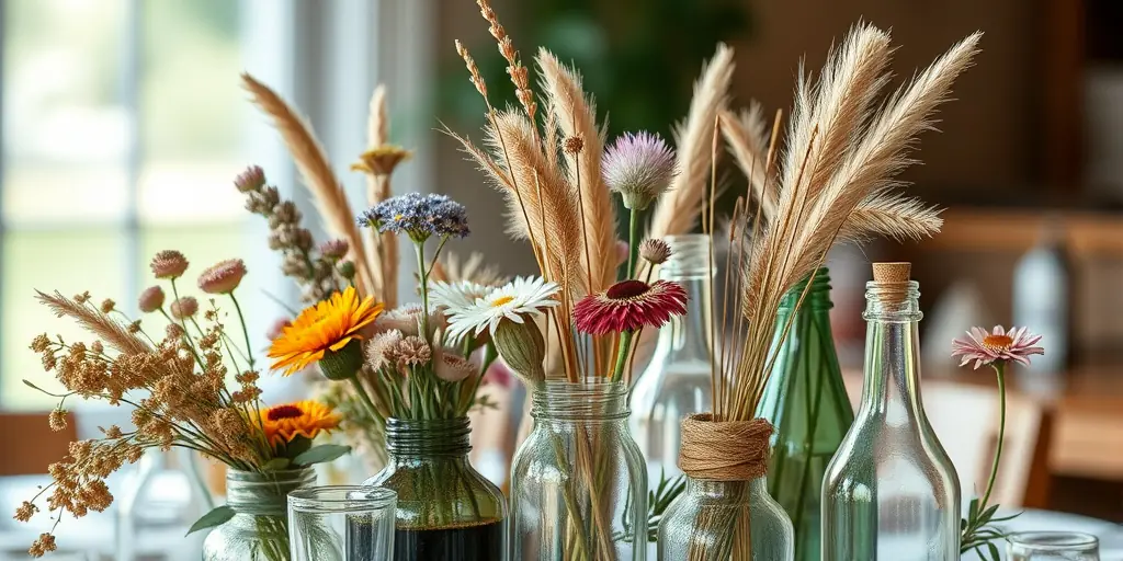 Wilde Blumenarrangements