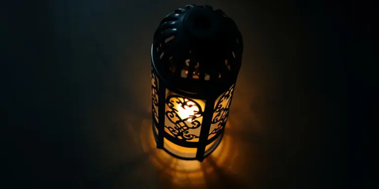 windlicht-schwarz-gold